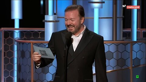 Ricky Gervais aux Golden Globes 2020 non censuré (VOSTFR)