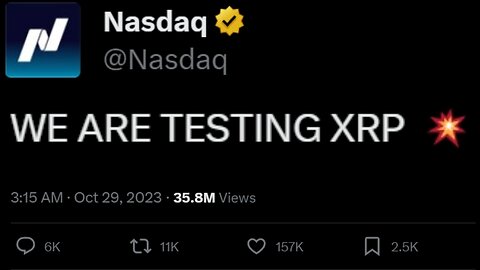 XRP Ripple, NASDAQ, Charles Schwab, and the ARABS...