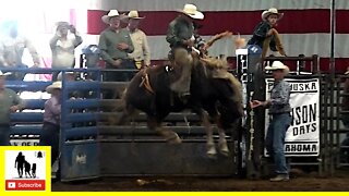 Bronc Riding - 2022 Ben Johnson Days Ranch Rodeo | Saturday