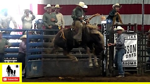 Bronc Riding - 2022 Ben Johnson Days Ranch Rodeo | Saturday