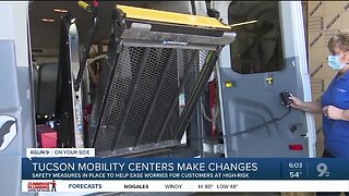 Tucson mobility company makes changes to transportation vans for high-risk customers
