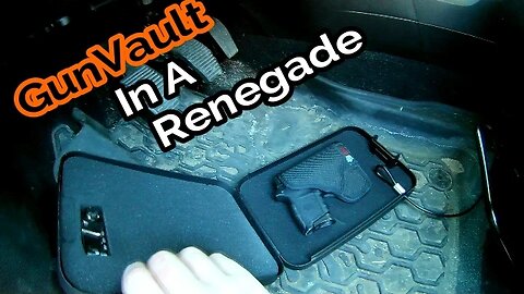 Installing a Gunvault in a Jeep Renegade