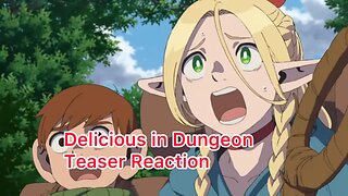 Delicious in Dungeon Teaser Reaction