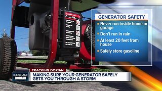 How to use a generator safely