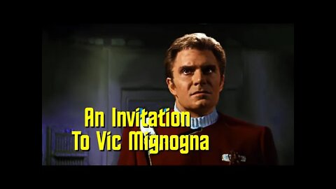 An Invitation to Vic Mignogna