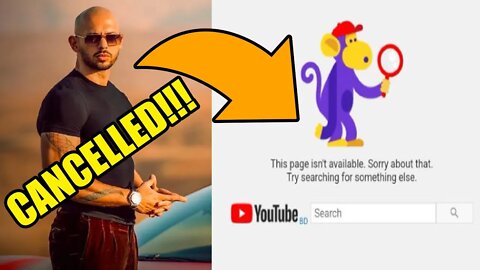 Andrew Tate’s YouTube Channels Are No Longer Available 😱 (FULL VIDEO) Tate Speech