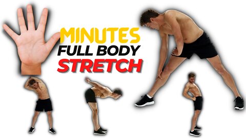 5 Min Full Body Stretching Routine | Daily Routine for Flexibility, Mobility & Relaxation