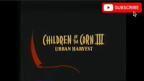 CHILDREN OF THE CORN III - URBAN HARVEST (1995) VHS Promo [#VHSRIP #childrenofthecorn3VHS]