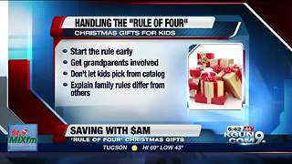 Four Gift Rule for kids this Christmas