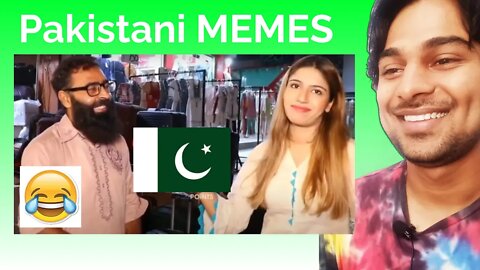 Pakistani Memes Beautiful Reporter asking funny questions to people #reactionvideo #funny #viral