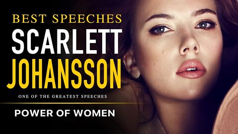 Scarlett Johansson | English Speeches for Learning With Subtitles | MUST WATCH | Inspired 365