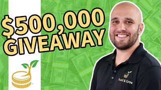 Enter to Win 2 FREE Giveaways Worth $500,000 | Fund&Grow