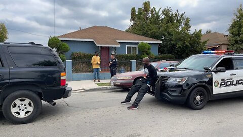 Inglewood PD - Stealing A Car From A Disabled Man