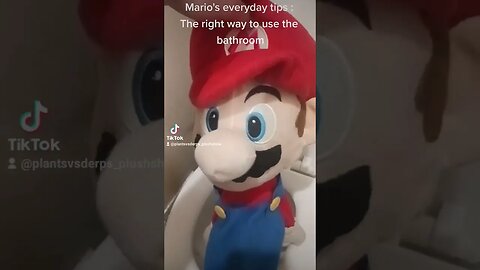 Mario everyday tip #mario #mariomovie #mariobros #marioplush #memes #meme #sml #jeffy #fnaf #plush