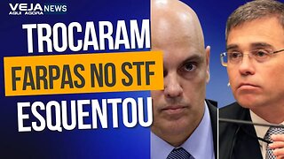 ALEXANDRE DE MORAES E ANDRÉ MENDONÇA TROCAM FARPAS DURANTE JULGAMENTO NO STF