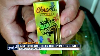 Multi-million dollar THC operation busted in Kenosha