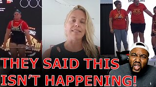 Women Powerlifters RAGE OVER Biological Male CRUSHING Women’s National & Unofficial WORLD Record!