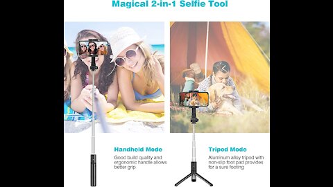 Camera, Mobile, iPhone and Selfie Stick Tripod