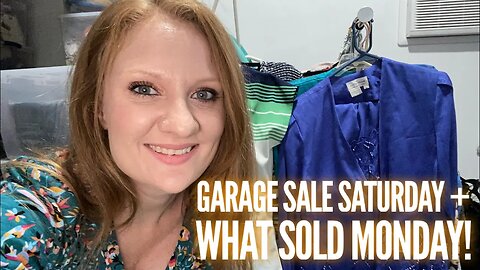 Garage Sale Saturday + What Sold Monday!