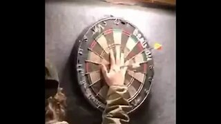 Bullseye without hitting hand