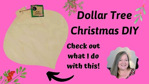 Christmas Ornament Wall Decor/Christmas Noel Sign DIY/Christmas Ornament Wood Cutout Dollar Tree DIY