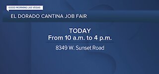 Job fair at El Dorado Cantina