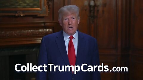 Donald Trump's Collect Trump Cards NFT Commercial