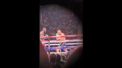 Fury vs Wilder 3 - Floor View - All 5 knock downs