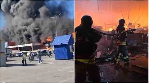 Lufta/ Rusia godet një hipermarket në Kharkiv, 2 të vdekur 33 të plagosur!
