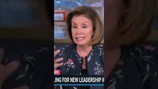 Nancy Pelosi is delusional