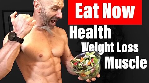 Eating For Health, Weight Loss, and Muscle Growth! (YOU CAN HAVE IT ALL)