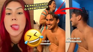 JULIA CHAMANDO SEU IRMÃO DE CREMOSINHO🤣🤣🤣