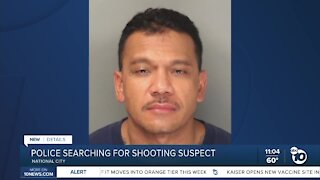 National City police searching for shooting suspect