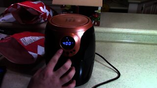 $40 copper chef 2 quart air fryer review