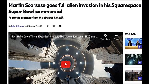 A Superbowl 'Project Blue Beam' Propaganda Programming 'Alien' Invasion Is Happening!