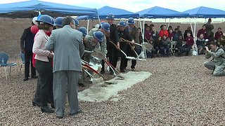 Nellis Air Force Base breaks ground on new school