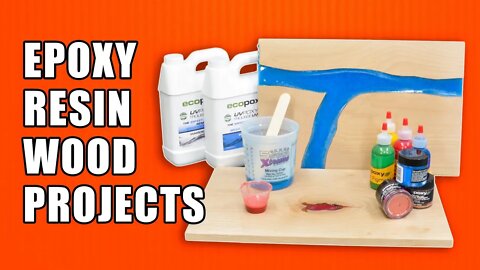 A Primer to Epoxy Resin Wood Projects / Simple River Tables