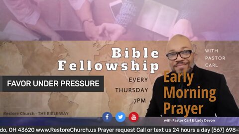 Thursday Bible Fellowship @ Restore Church THE BIBLE WAY