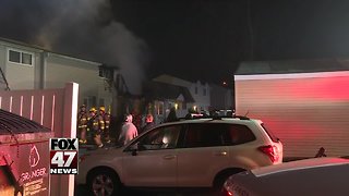 Several people displaced after apartment fire in East Lansing