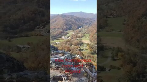 VIEW from SENECA ROCKS West Virginia in the FALL!