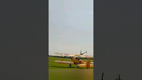 Flying away in the Chopper