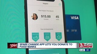 App donates spare change to food banks