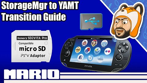 How to Switch from StorageMgr to YAMT - SD2Vita YAMT Transition & Setup