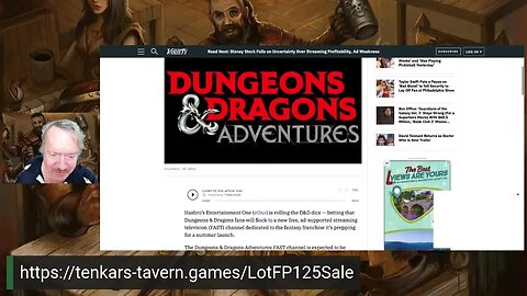 24-Hr D&D Channel Coming This Summer - How Much Liveplay Can You Bear to Watch?