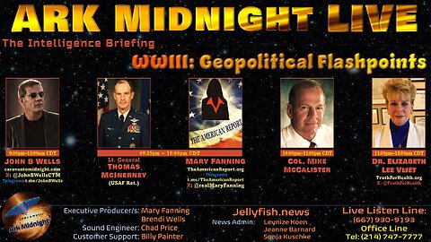 The Intelligence Briefing / WWIII: Geopolitical Flashpoints - John B Wells LIVE