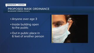 Milwaukee Common Council set to vote on potential mask ordinance Monday