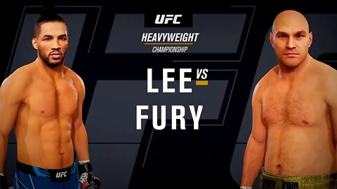 EA Sports UFC 4 Gameplay Tyson Fury vs Kevin Lee