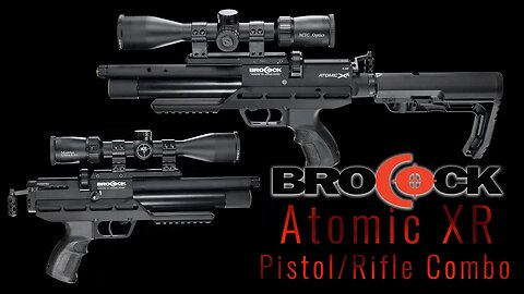 Brocock Atomic XR Air Pistol/Compact Carbine Airgun