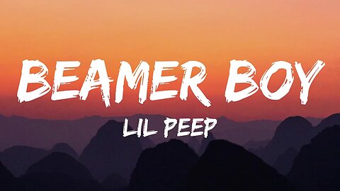 Lil Peep - beamer boy (Lyrics)