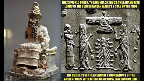 Enki’s World Order, Anunna Skygods, Lahamu Fish Lords of the Subterranean Waters & Stag of Abzu